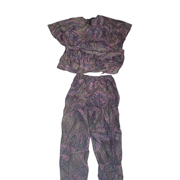 Westpoint Paisley print Women's traditional african attire Set W Headband - Picture 2 of 8